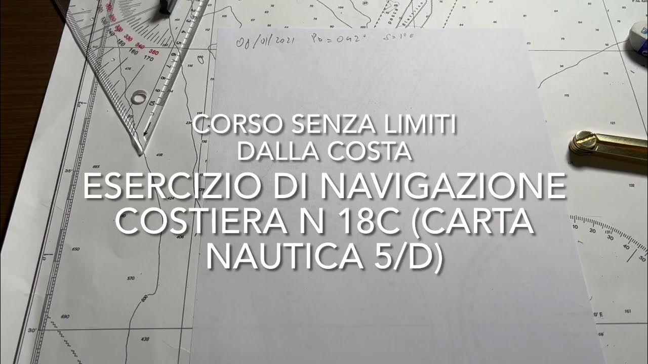 Carta Nautica Didattica 5D Scuola Carteggio E Patente