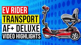 Ev rider transport af+deluxe folding electric scooter review