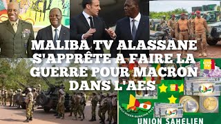 MALIBA TV: TRÈS URGENT ATTENTION ALASSANE OUATTARA APPELLE L'ARMÉE FRANÇAISE ET USA CONTRE L'AES
