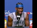 SGA on Navigating the Playoffs & the Nerves | OKC Thunder