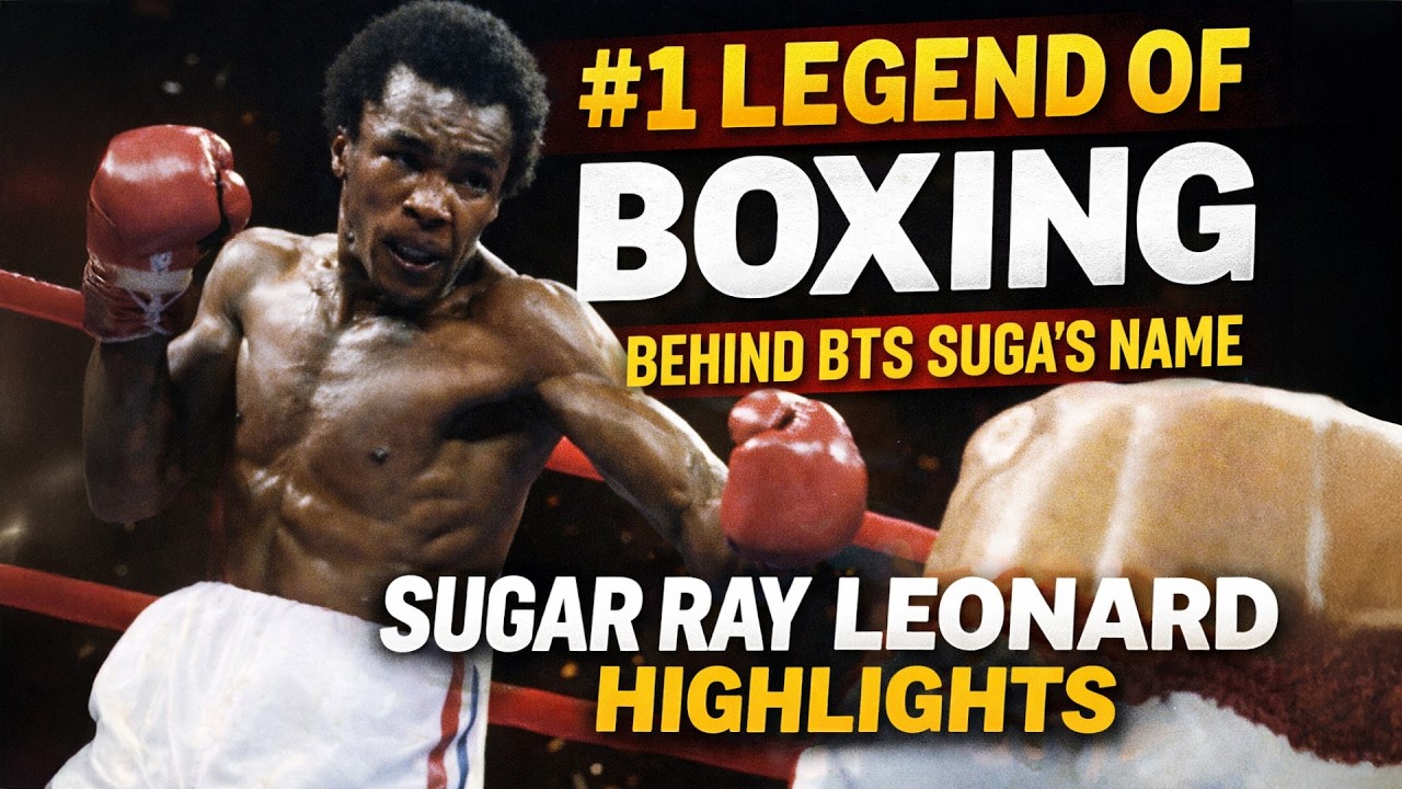 Inspired by BTS Suga, Sugar Ray Leonard Highlights | Boxing Legend’s ...
