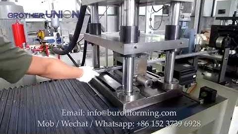 Flying Cut-off Testing | Cable Tray | Roll Forming Machine