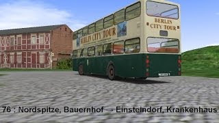 Omsi 76 Nordspitze, Bauernhof Einsteindorf, Krankenhaus Sd84 Version