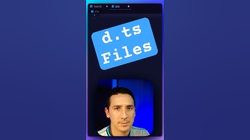 d.ts file in TypeScript #typescript #typescripttutorial #coding #programming