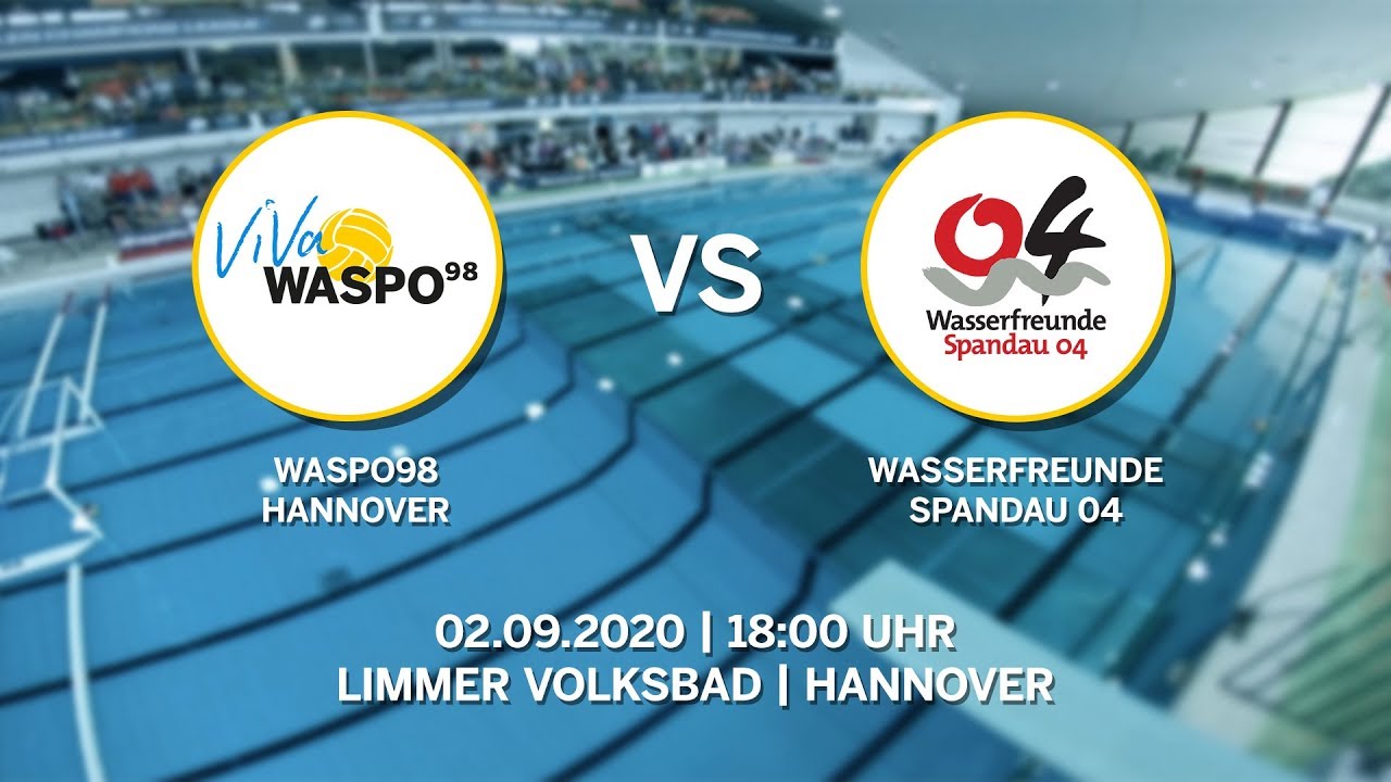 Deutsche Wasserball-Meisterschaft 2020 | Playoff Finale Spiel 1: WASPO ...