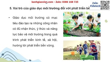 Giáo án PowerPoint Bài 34: Phát triển bền vững | GA điện tử Sinh học 12 kết nối