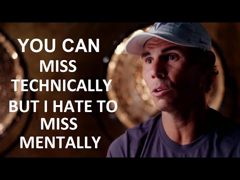 Nadal: You can miss technically, but I hate to miss mentally. US Open final 2019