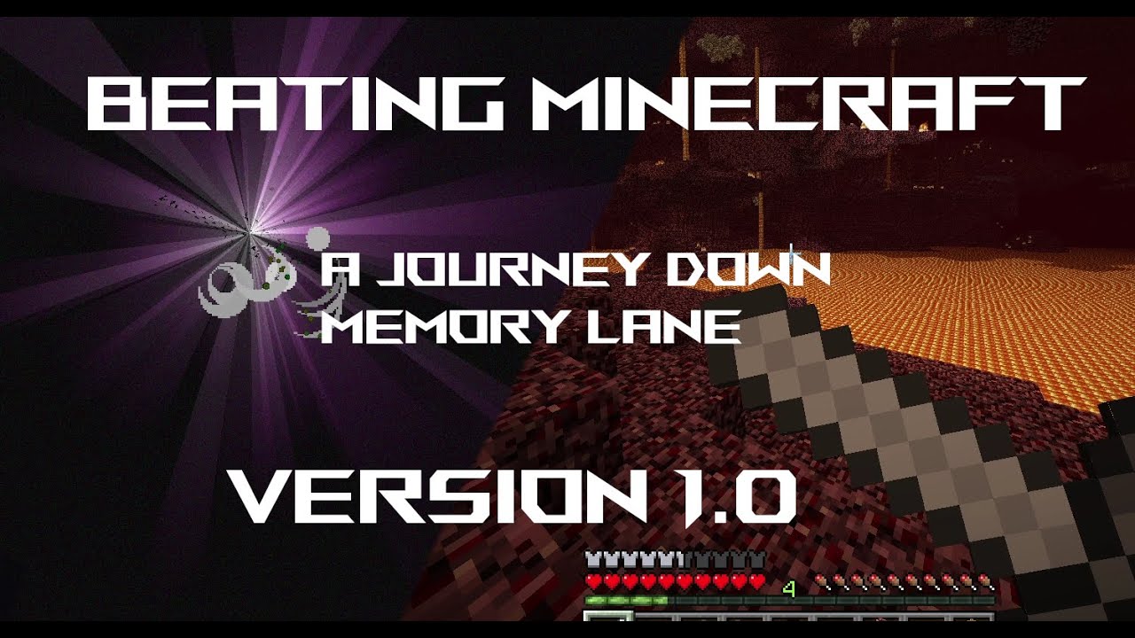 Beating Minecraft IN EVERY VERSION - YouTube