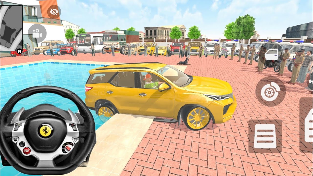 Modified Police Car 🚨 Gangster Life in Indian Streets | Open WorldGame game for android ❤️