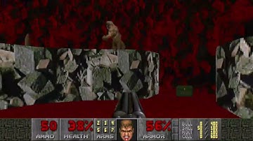 Doom 2: Nostalgia Map23 "Blood Red" Gameplay [100%]