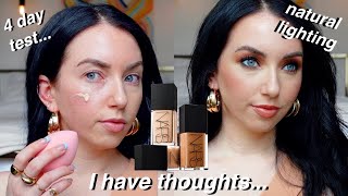 new* NARS Light Reflecting FOUNDATION / 4 day wear test, natural