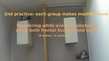 Teaching reinforcement learning with Lego Mindstorms robots