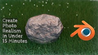 (BEGINNER) | How To Create Photo Realistic Rock Textures In Blender Under 15 Minutes