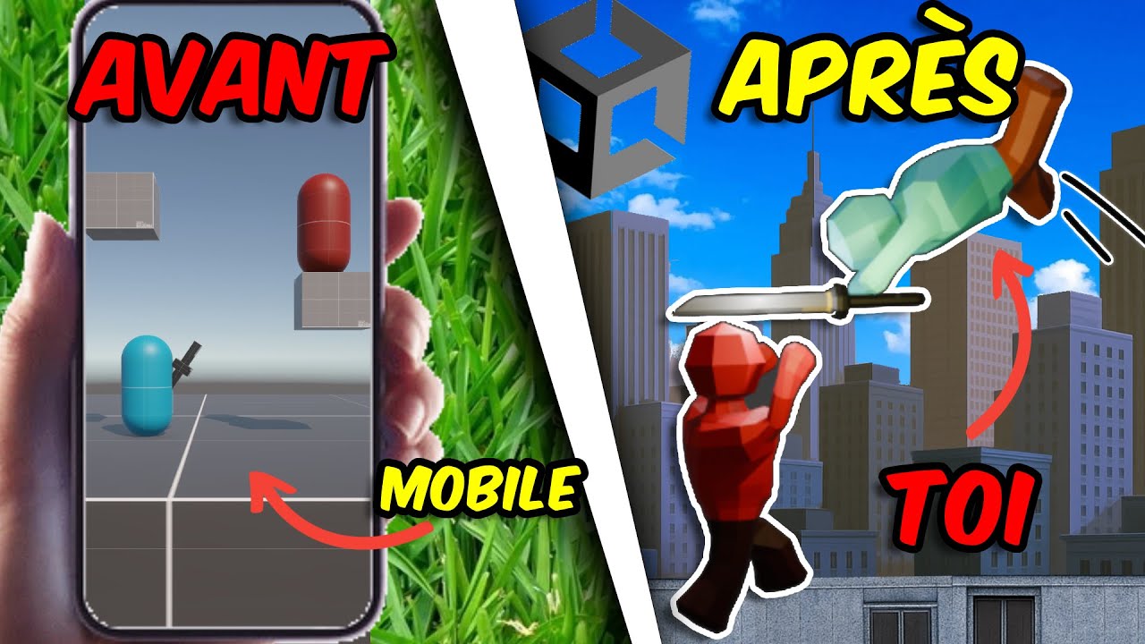 J'ai CRÉÉ un jeu mobile gratuit sur unity - YouTube