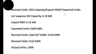 Revised Units formula By NEPRA to excessive Solar Export