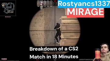 m0NESY and Mag1sk play (Mirage) POV FACEIT (with COMMs) Jul 1, 2025 CS2 DEMO