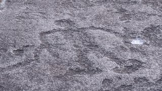 Native American petroglyphs in the Susquehanna river, Indian Rock