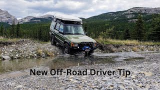 New to OffRoading? Favorite Tip! Shown in a Land Rover Discovery 2
