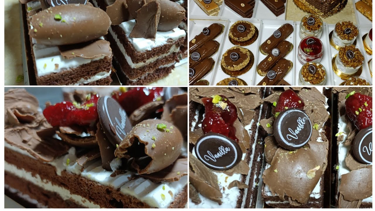 قطع جاتوه بلاك فورست😍 وتحضير اسبونج شيكولاته بيتي