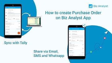 How to create Purchase Order