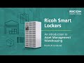 Ricoh smart lockers  asset management warehousing