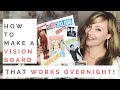 MANIFESTATION 101: How To Make A Vision Board That Really Works! | The Law Of Attraction