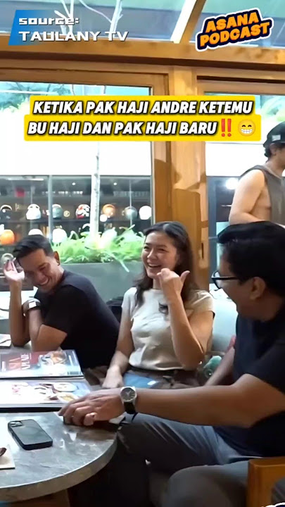HAJI ANDRE KETEMU HAJI BARU‼️🤣 #suryainsomnia #andretaulany #atf