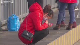 新型肺炎　中国の感染者1万人に迫る
