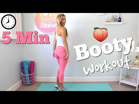 5 Minute Peach Booty Workout