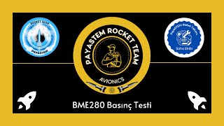 Psrt Avionics Bme280 Basınç Testi