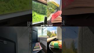 hobby travel reading books #travel #train #europe #backpacking