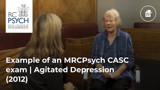 Example Of An Mrcpsych Casc Exam Agitated Depression 2012