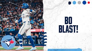 Bo Bichette second deck BLAST!