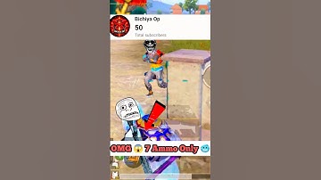 OMG 😱 only 6 bullet enemy kill,🤯🥵#shorts #pubgmobile #bgmi #pubg