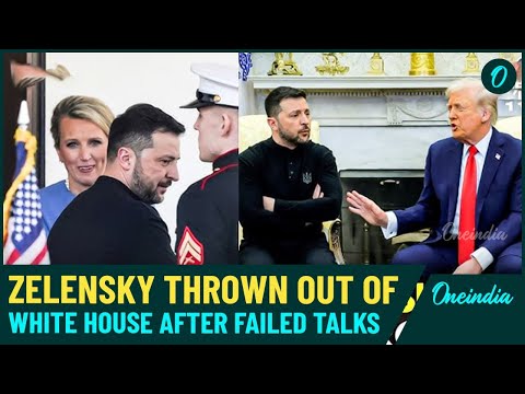 BREAKING: Zelensky Thrown OUT of White House | Trump Says Ukraine Not Ready For Peace