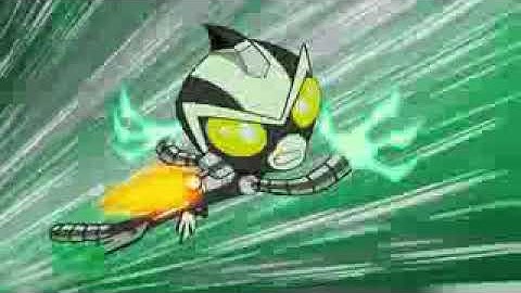 Super Robot Monkey Team Hyperforce Go Hunt For the Citadel of Bone Battle Scene