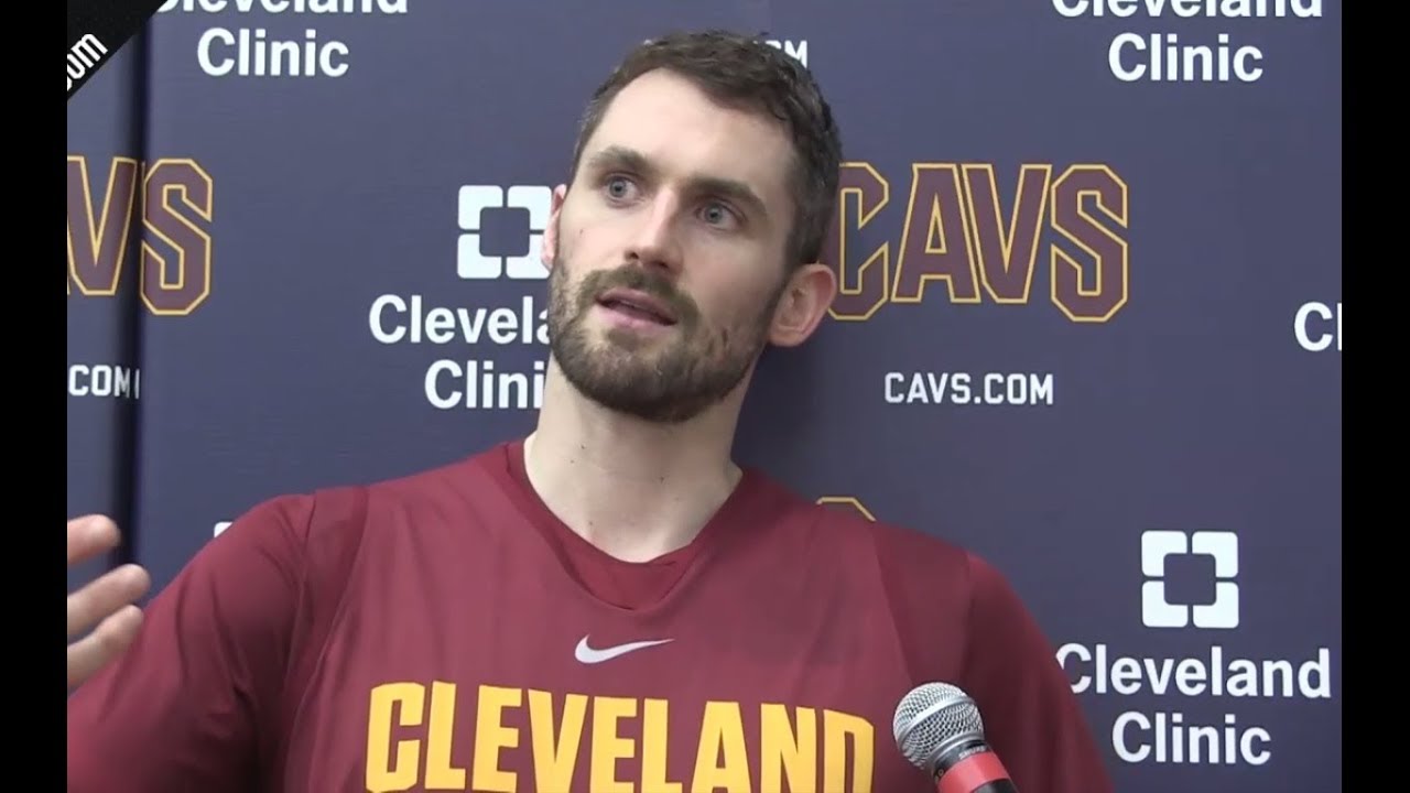 Kevin Love On Cavs Recent Success vs Boston | Celtics vs Cavaliers | May 10, 2018