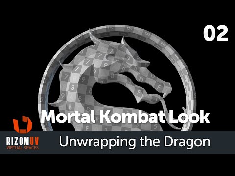 Mortal Kombat Look: Part 02 - Unwrapping the Dragon in Rizom UV