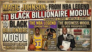 Magic Johnson From NBA Legend to Black Billionaire Mogul Biography Empire