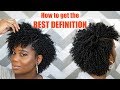 How To Get The Most Defined Flat Twist-Out  | MissKenK