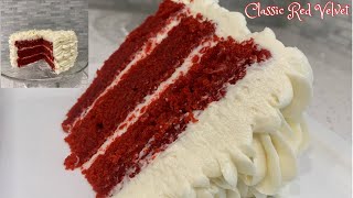 Classic Red Velvet Cake Recipe 