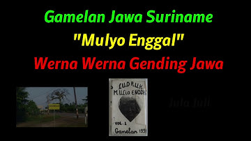 Mulyo Enggal : Werna Werna Gending Gending Gamelan