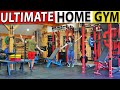 3 car garage gym tour  youve never seen anything like this