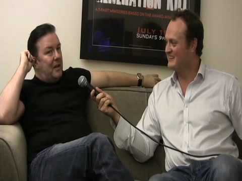 Ricky Gervais Interview with Brad Blanks Part 3 of 3