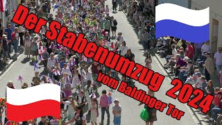 Der Stabenumzug 2024 - vom Baldinger Tor