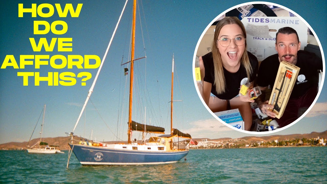 How we AFFORD to SAIL AROUND THE WORLD (Boat Parts Unboxing) | Sailing Sitka Ep 86