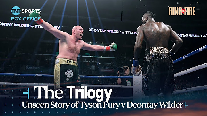 The Trilogy 🔥 The Unseen Story of Tyson Fury v Deontay Wilder 😮‍💨 #FuryUsyk | #RingOfFire