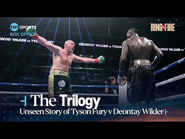 The Trilogy 🔥 The Unseen Story of Tyson Fury v Deontay Wilder 😮‍💨 #FuryUsyk | #RingOfFire class=
