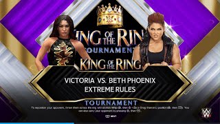 QOTR Qualifier - Victoria vs. Beth Phoenix - WWE 2K24