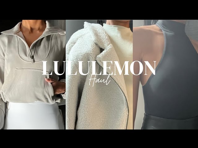 LULULEMON TRY-ON HAUL  WINTER 2024 
